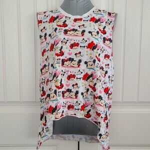 Disney Mickey and Minnie tsum tsum tank top size L